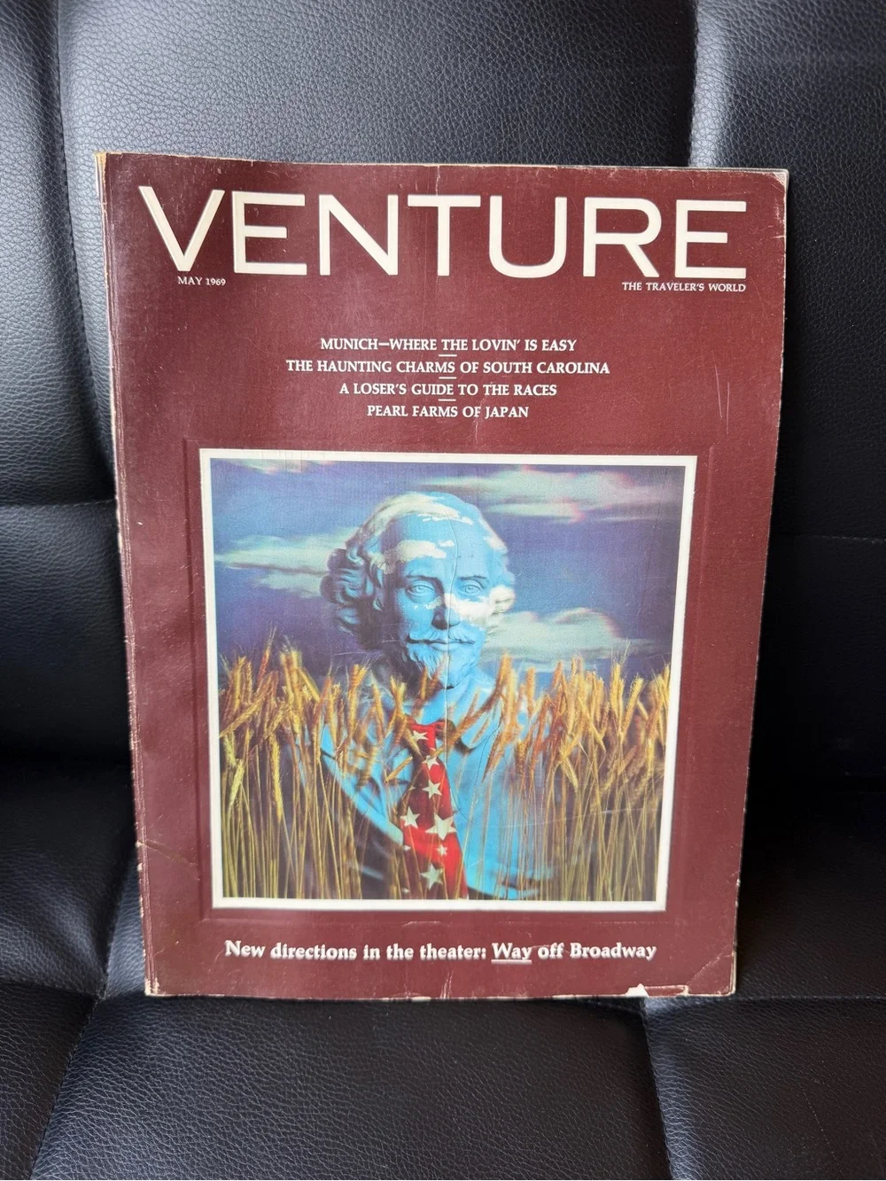 Venture Magazine May 1969 Vintage Travel Magazine Munich South Carolina